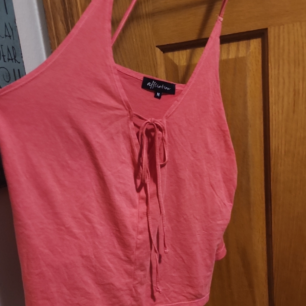 Affliction Pink Women's Top